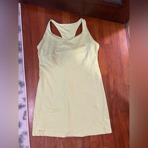 Toad & Co Lime Green Aquaculture Racerback Athletic Dress